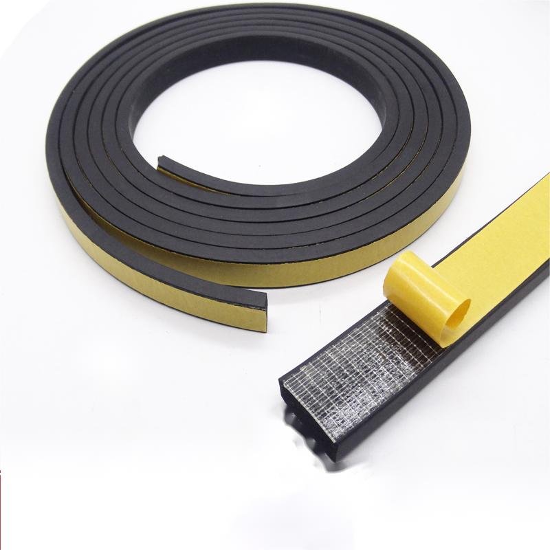 EPDM Rubber Draught Seal and Foam seal for Window or Door Adhesive Foam Sealing Strip