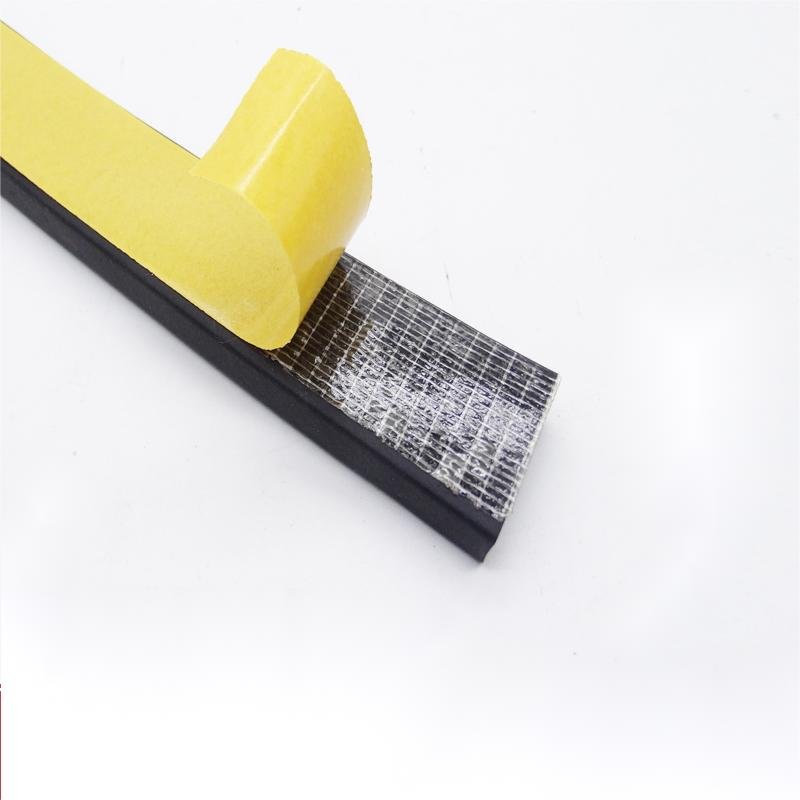 EPDM Rubber Draught Seal and Foam seal for Window or Door Adhesive Foam Sealing Strip