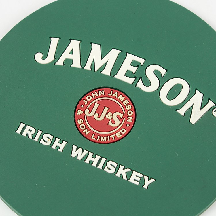 Custom promotional gifts 3D airplane pvc rubber beer coasters