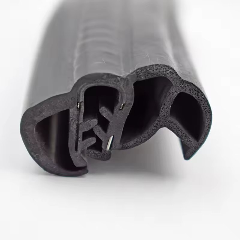 Automotive Door Rubber Weatherstrip Pinch Weld Rubber Gasket seal strip side bubble epdm sealing metal sheet