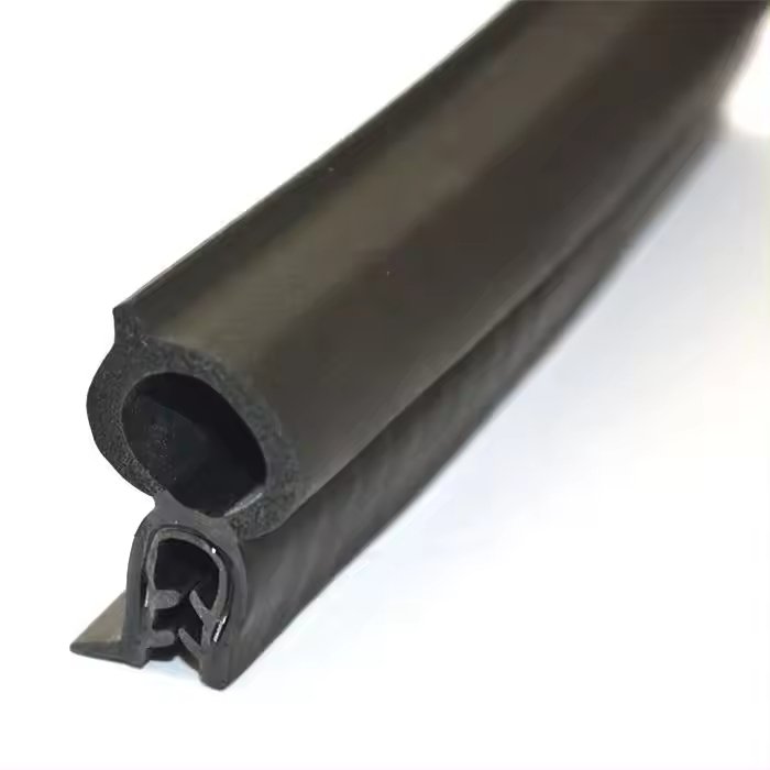Automotive Door Rubber Weatherstrip Pinch Weld Rubber Gasket seal strip side bubble epdm sealing metal sheet