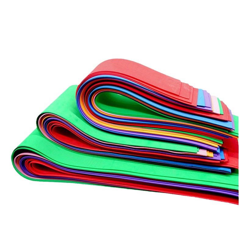 factory die cut custom Wholesale bulk high quality black white color adhesive rubber EVA Foam Sheets for crafts and packaging