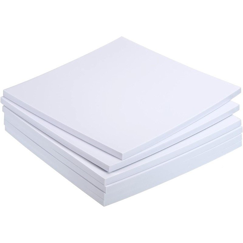 factory die cut custom Wholesale bulk high quality black white color adhesive rubber EVA Foam Sheets for crafts and packaging