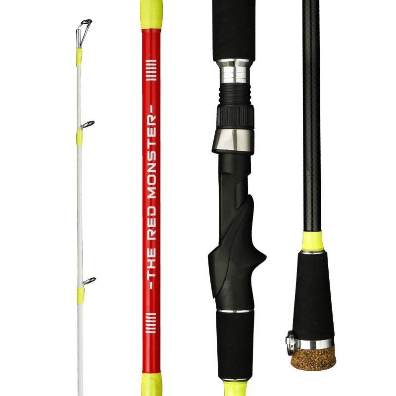 Jigging Rod Solid Fishing Rod Long Throwing Hardness 1.35m 1.5m 1.65m 1.8m Fishing Rod