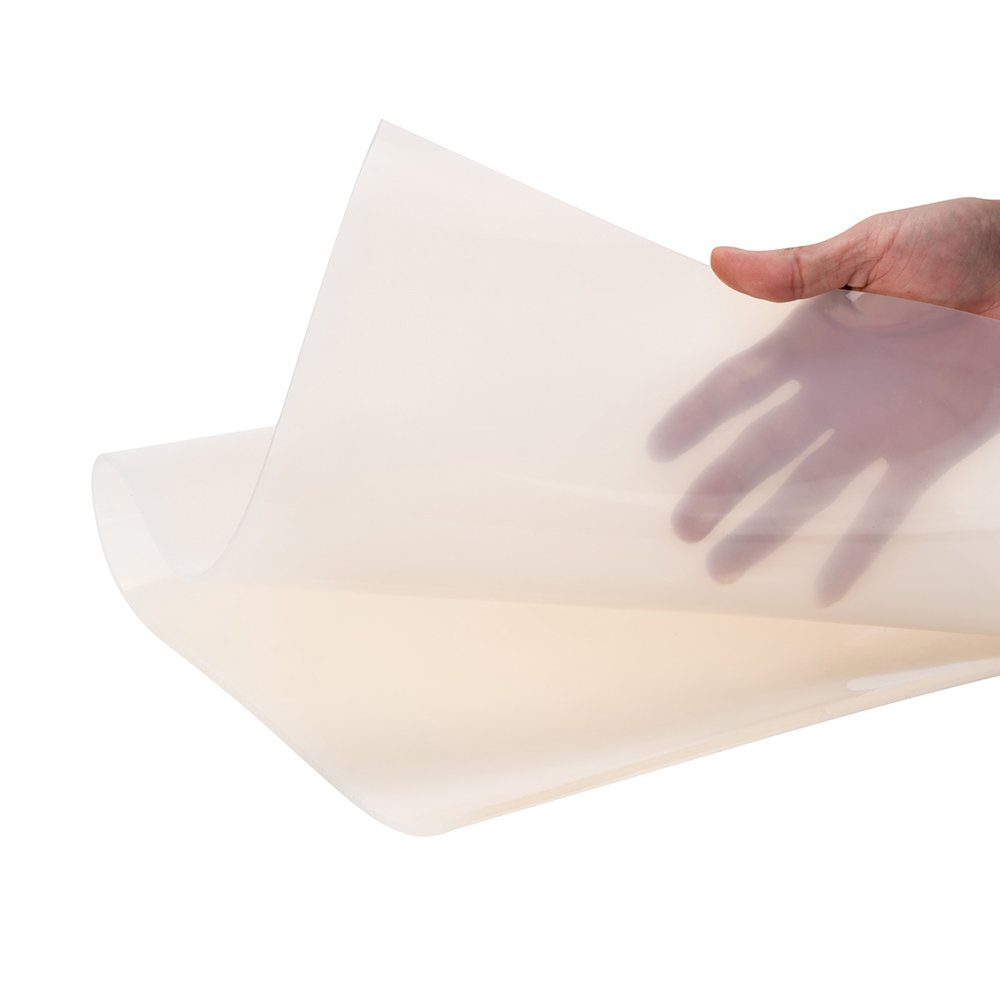 Custom Translucent Silicone Rubber Sheet Food Grade Silicone Gel Plate 50 100x100 200 300 400 500 600 800 1000 1200