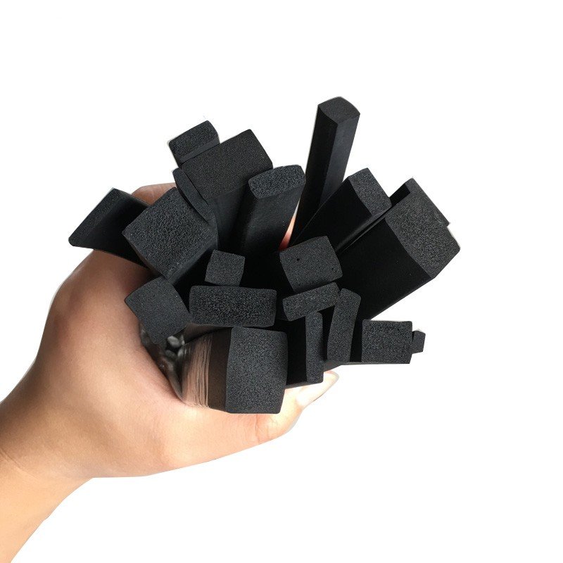 Factory Customized Foam EPDM/PVC Rubber Sheet for Sealing and Other Uses in Rubber Products Rectangular rubber