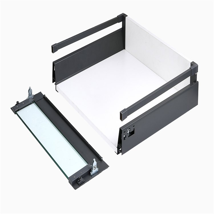 Soft Closing Full Extension Double Wall drawer box Drawer Slides