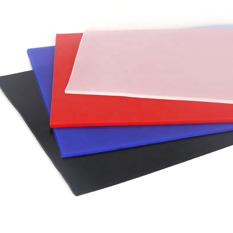 1mm - 10mm Industrial Flexible High Elasticity Mat Silicone Rubber Sheet