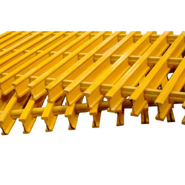 Durable Interlocking composite FRP Plank Fiberglass GRP Floor deck walkway