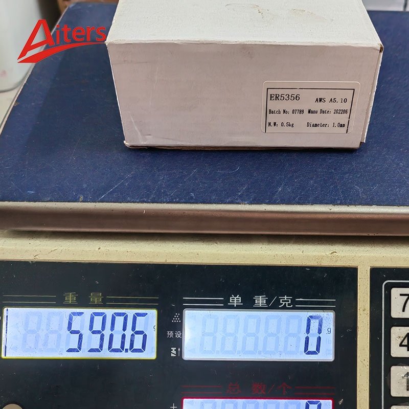 Aluminum Welding Wire ER5356 0.8mm 1.0mm 1.2mm 1.6mm Plastic Metal Spool Gas Protection Copper Coated MIG CO2