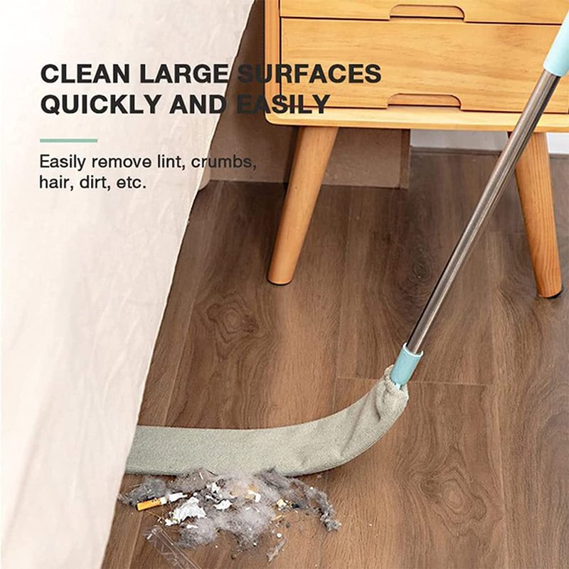 Household Long Handle Mop Telescopic Duster Brush Blinds Dust Brush Removal Microfibre Dust Removal Brushes Home Cle