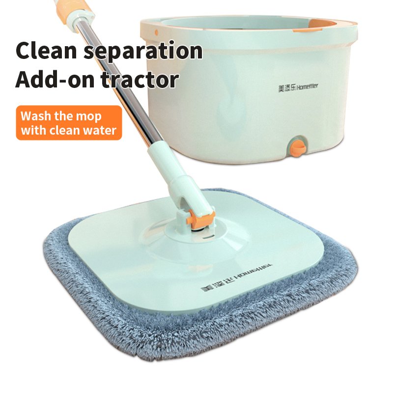 Magic Floor Dust Home Cleaning Spin Mops And Bucket Set Squeeze Mop Bucket With Replacement Microfiber