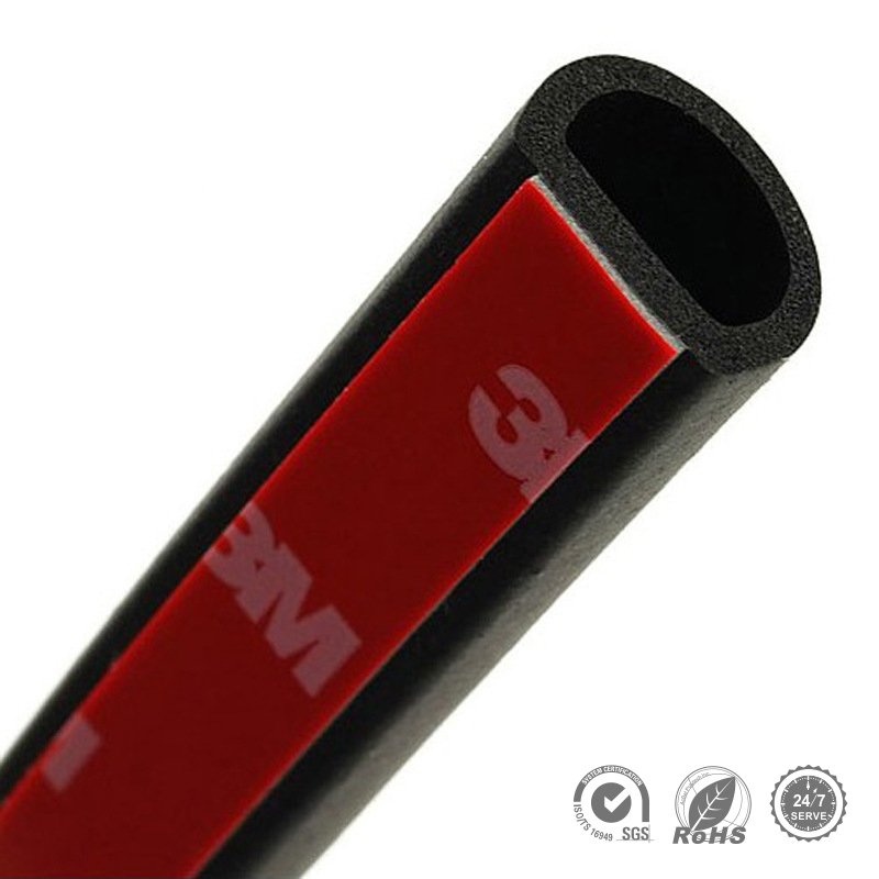 EPDM Foaming type car door anti bumper seal strips