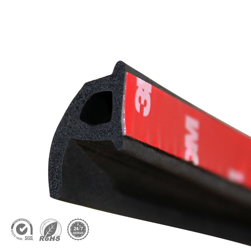 EPDM Foaming type car door anti bumper seal strips