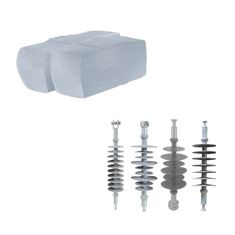 Insulating silicone rubber compound silicone insulation to make high voltage silicone insulators and lightning surge arrester