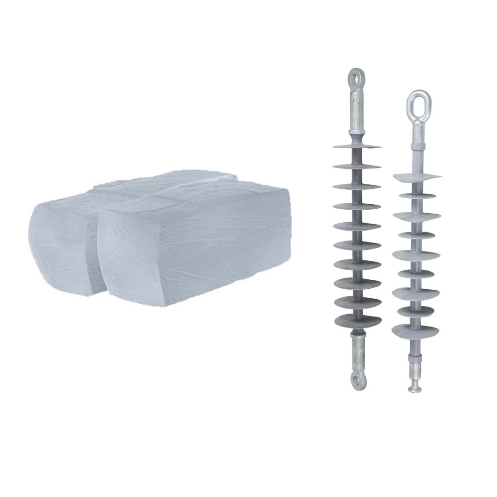 Insulating silicone rubber compound silicone insulation to make high voltage silicone insulators and lightning surge arrester