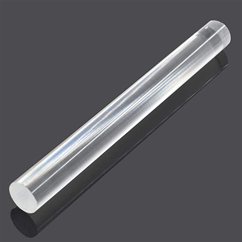 Acrylic Solid Rod Large Plastic OEM Customized Polish Building Surface Color Material Decoration Origin Type Stable
