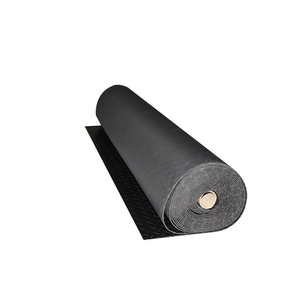 2mm Thickness Foam Vulcanized Butyl Anti Slip Rubber Bed Sheets