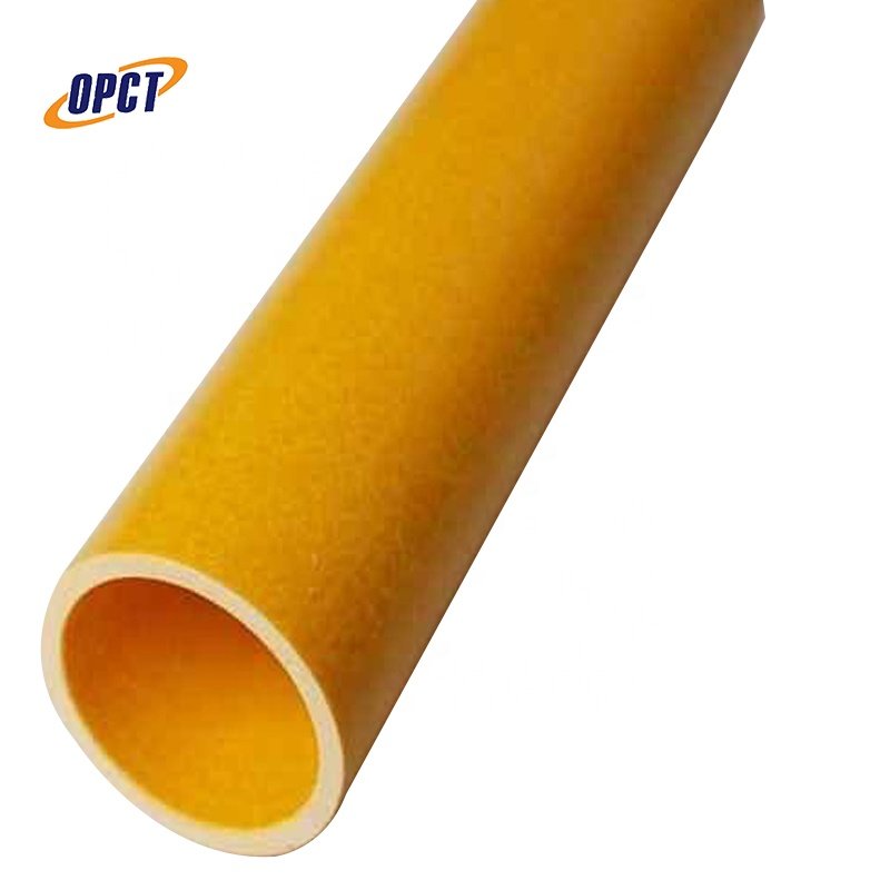 High Strength FRP Round Tube Glass Fiber Tube for Tent Fish Pole Fiberglass Pipe Price