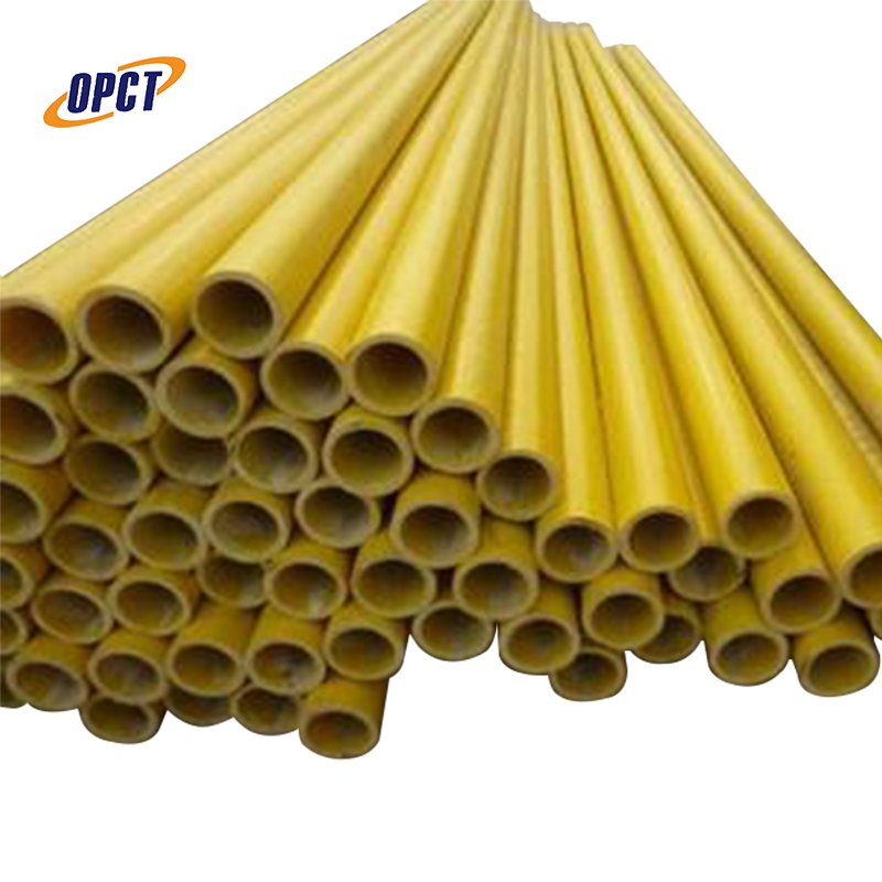 High Strength FRP Round Tube Glass Fiber Tube for Tent Fish Pole Fiberglass Pipe Price