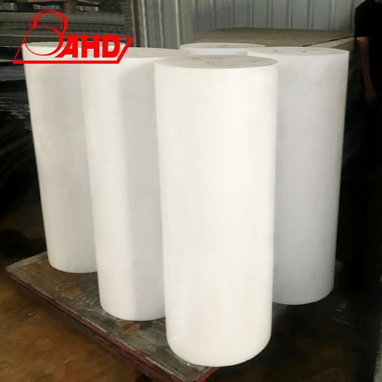 Factory supply extruded solid polyacetal pom black rods black derlin plastic bar
