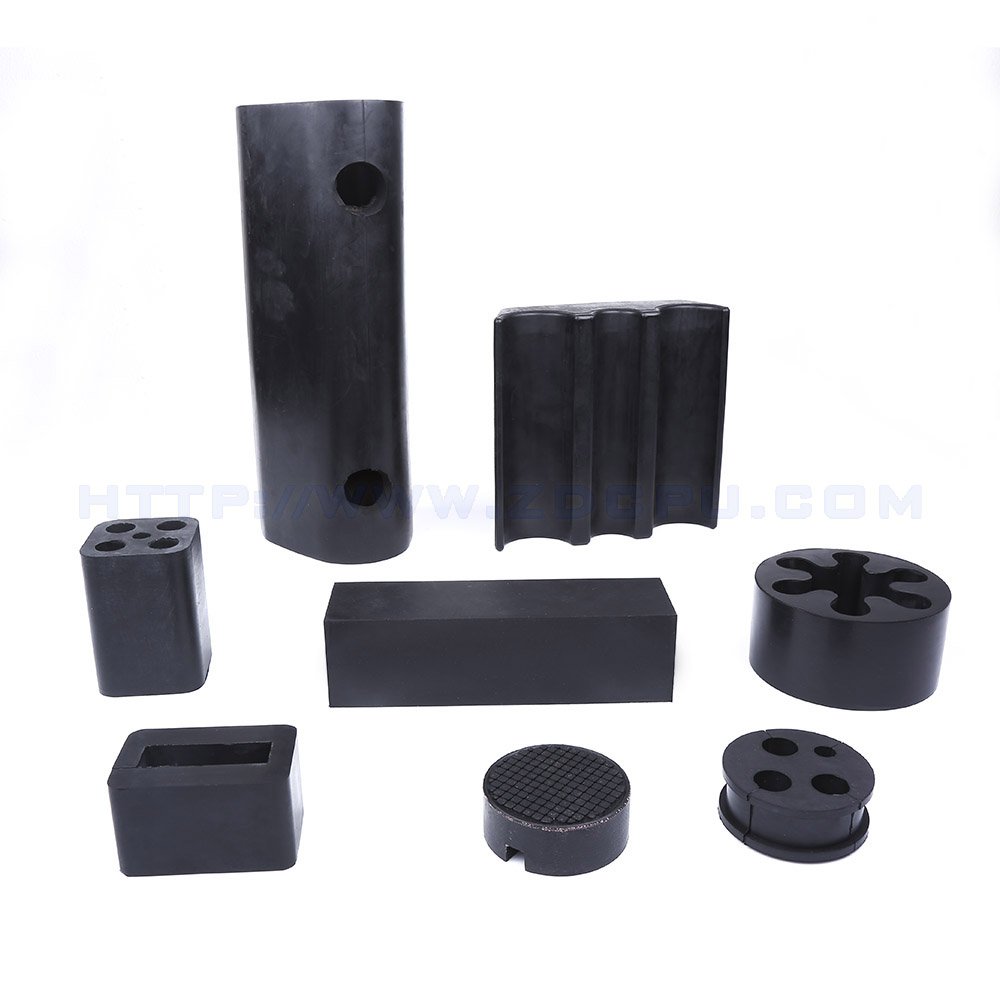 Custom Black rubber Damper rubber Bumper Heat Resistant Small Silicon rubber Bumper For Truck