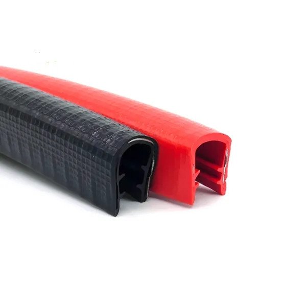 Universal car door rubber seal with internal flange U shape edge guard seal strips