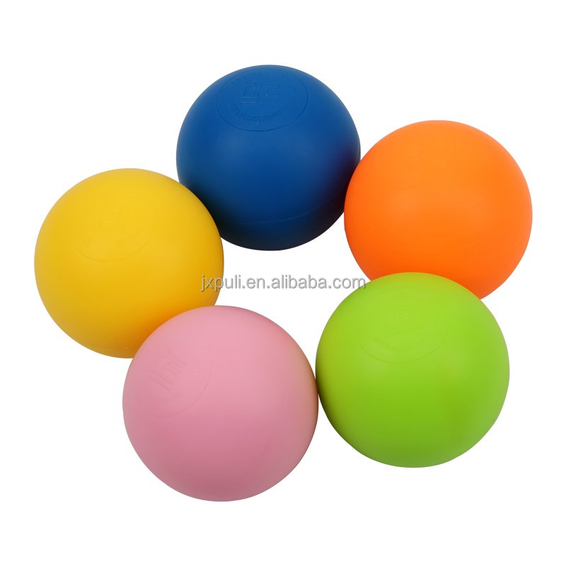 PULI Custom design and logo rubber elastic ball massage balls