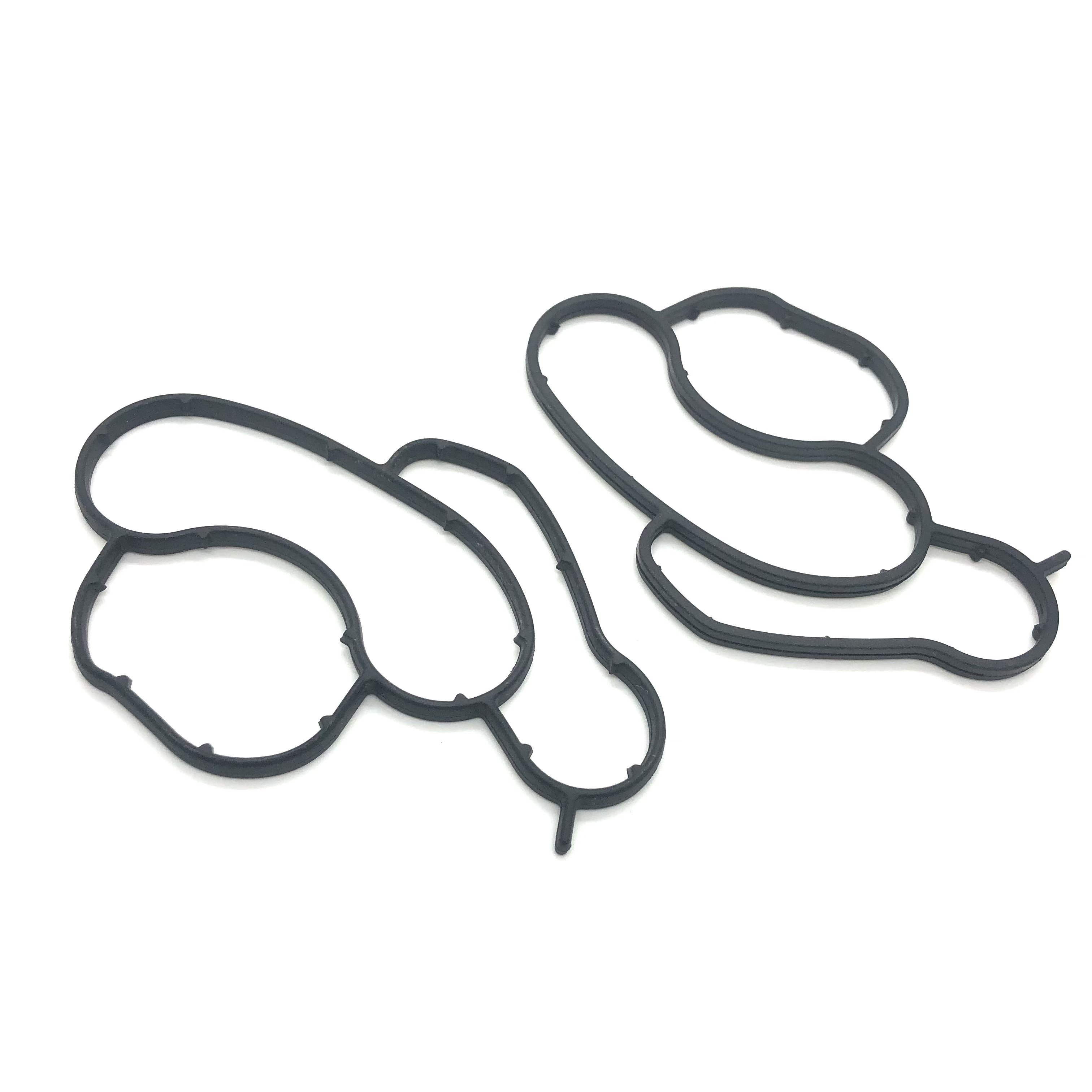 #138 Custom Automotive Silicone Rubber Parts /FKM Rubber Diaphragm Rubber Gasket For Engine Sealing