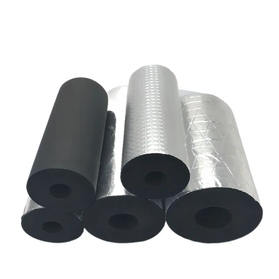 China manufacturing production of high-quality nitrile rubber insulation foam pipe rubber closed cell foam insulation pipe