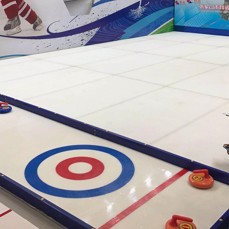 ZSPE cheap price uhmwpe plastic synthetic ice panels self lubricating artificial ice rink skating tiles