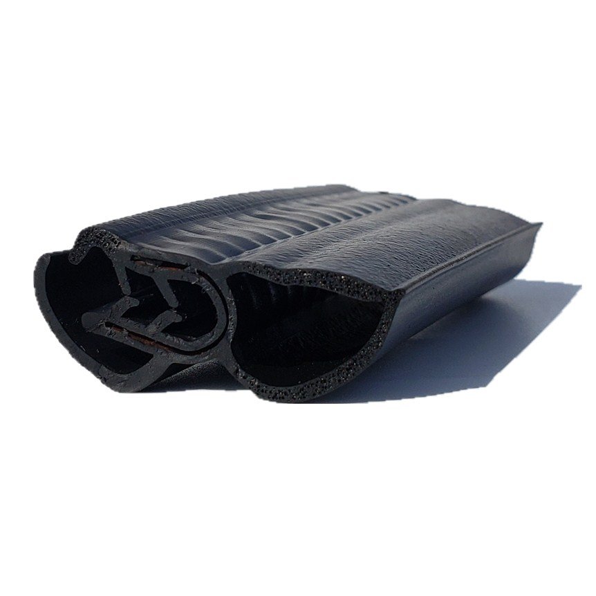 Weatherproof U shape EPDM composite rubber sealing strip profile gasket weatherstrip for auto/bus door