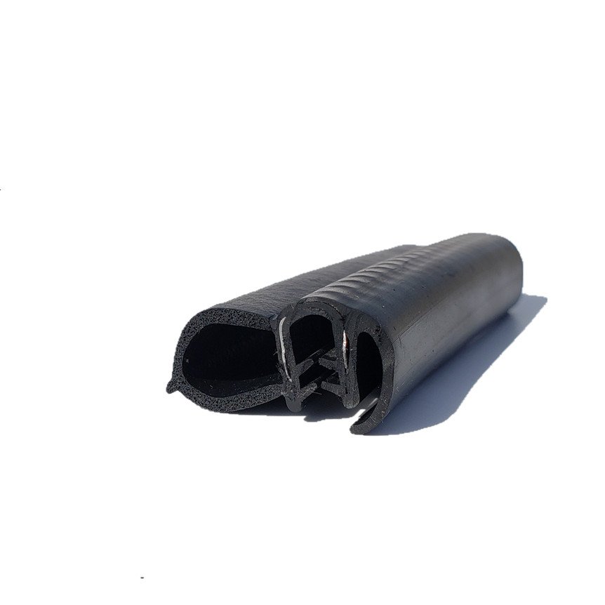 Weatherproof U shape EPDM composite rubber sealing strip profile gasket weatherstrip for auto/bus door