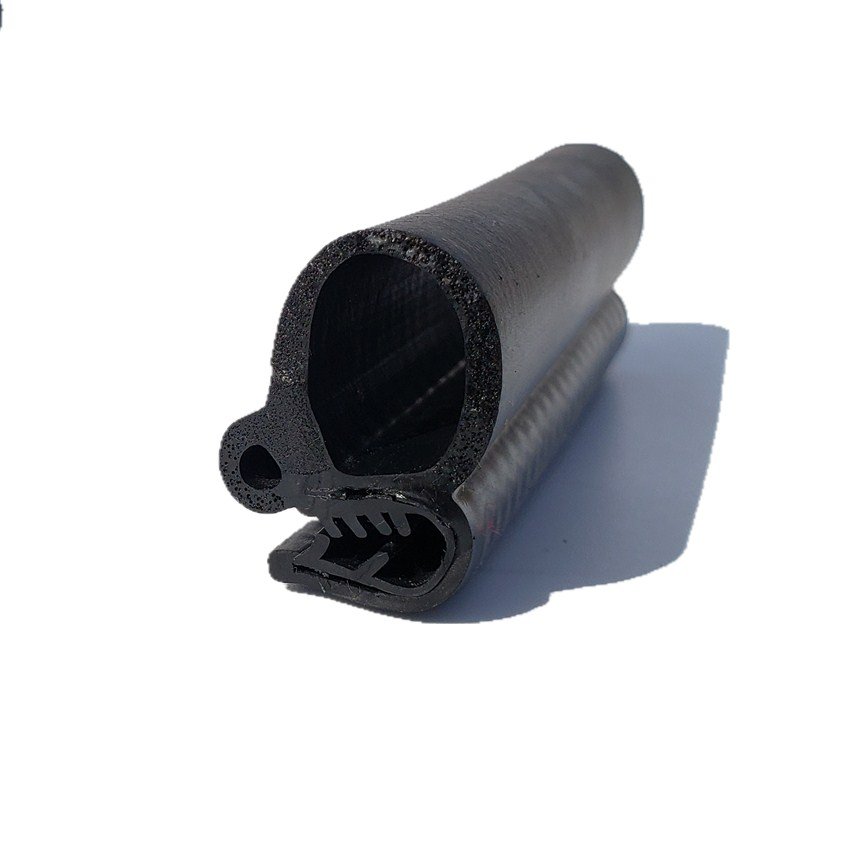 Weatherproof U shape EPDM composite rubber sealing strip profile gasket weatherstrip for auto/bus door
