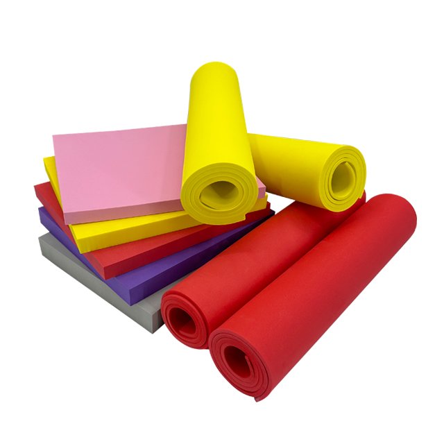 Free Sample Customized1mm 2mm 3mm 4mm 5mm 6mm 10mm High Density Bulk Cheap Factory Price color Eva Foam Sheet For Slippers