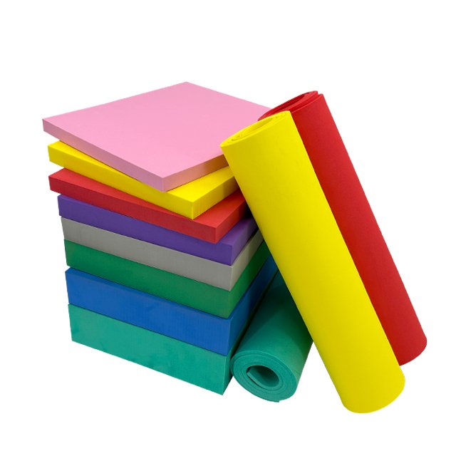 Free Sample Customized1mm 2mm 3mm 4mm 5mm 6mm 10mm High Density Bulk Cheap Factory Price color Eva Foam Sheet For Slippers