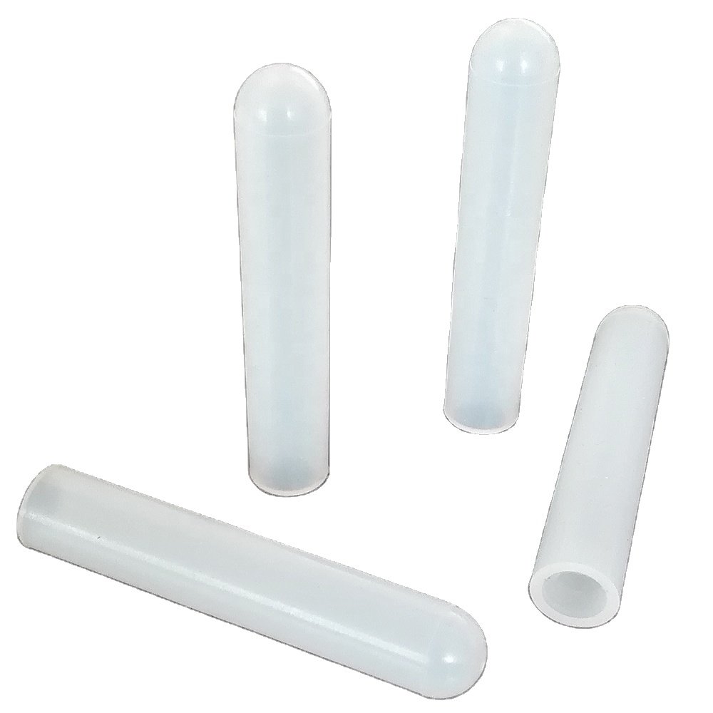 Clear color rubber masking silicone caps
