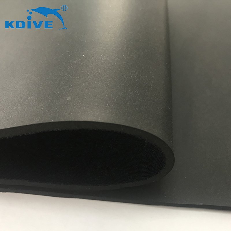 High Quality Custom Smooth Skin Shiny Cr Neoprene Fabric Rubber Sheet