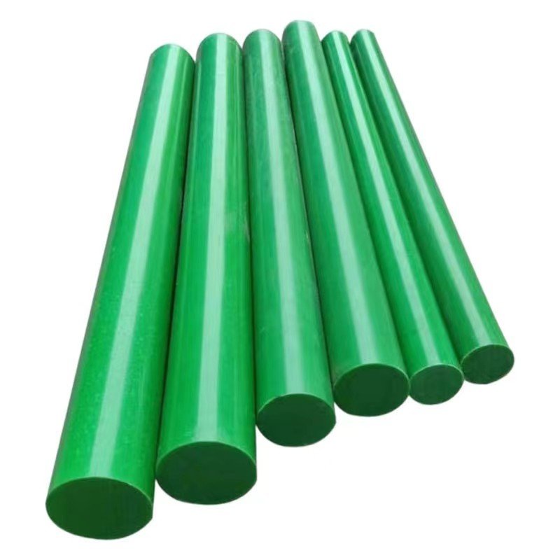 Production of white nylon rod MC cast wear-resistant nylon rod color POM rod specifications