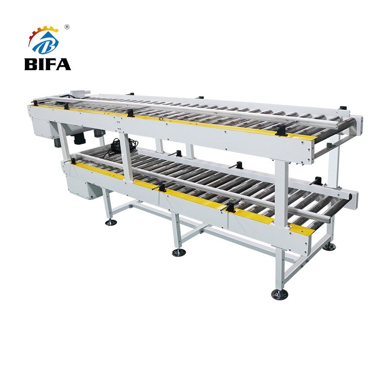 Bifa Light Duty Gravity Roller Line, Expandable Roller Conveyor, Flexible Conveyor for Packing Sorting logistics Conveyor