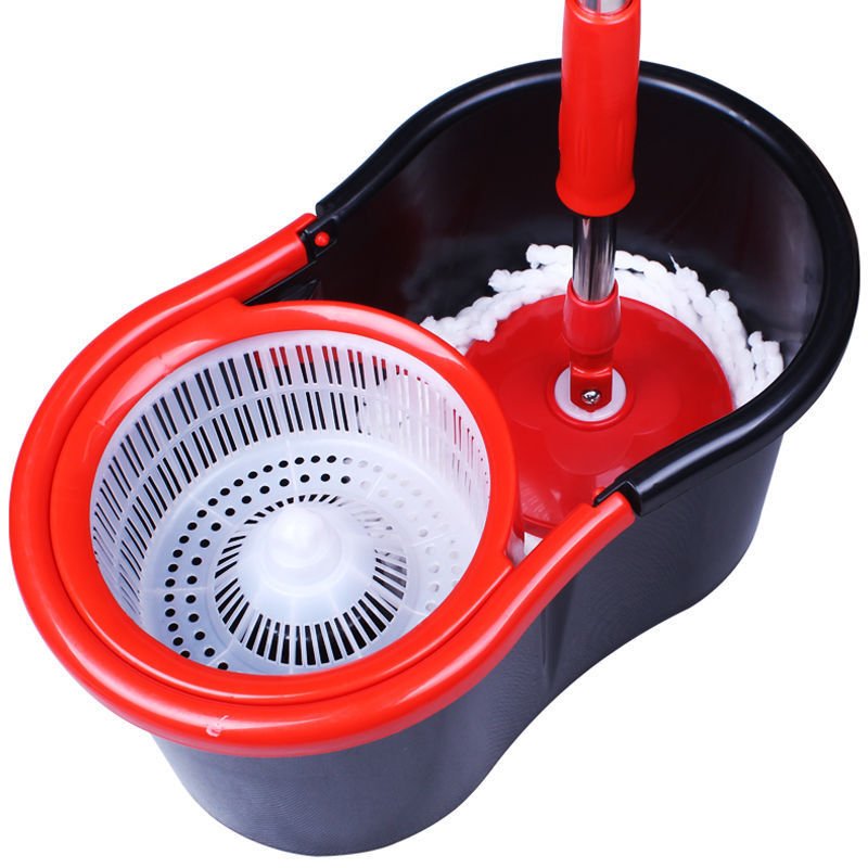 Household Rotary Mop Bucket Household Cleaning Tools Dry And Wet Mop Lazy Hands Free