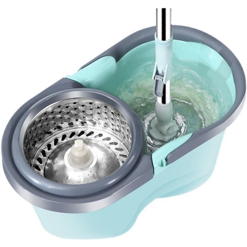 Household Rotary Mop Bucket Household Cleaning Tools Dry And Wet Mop Lazy Hands Free