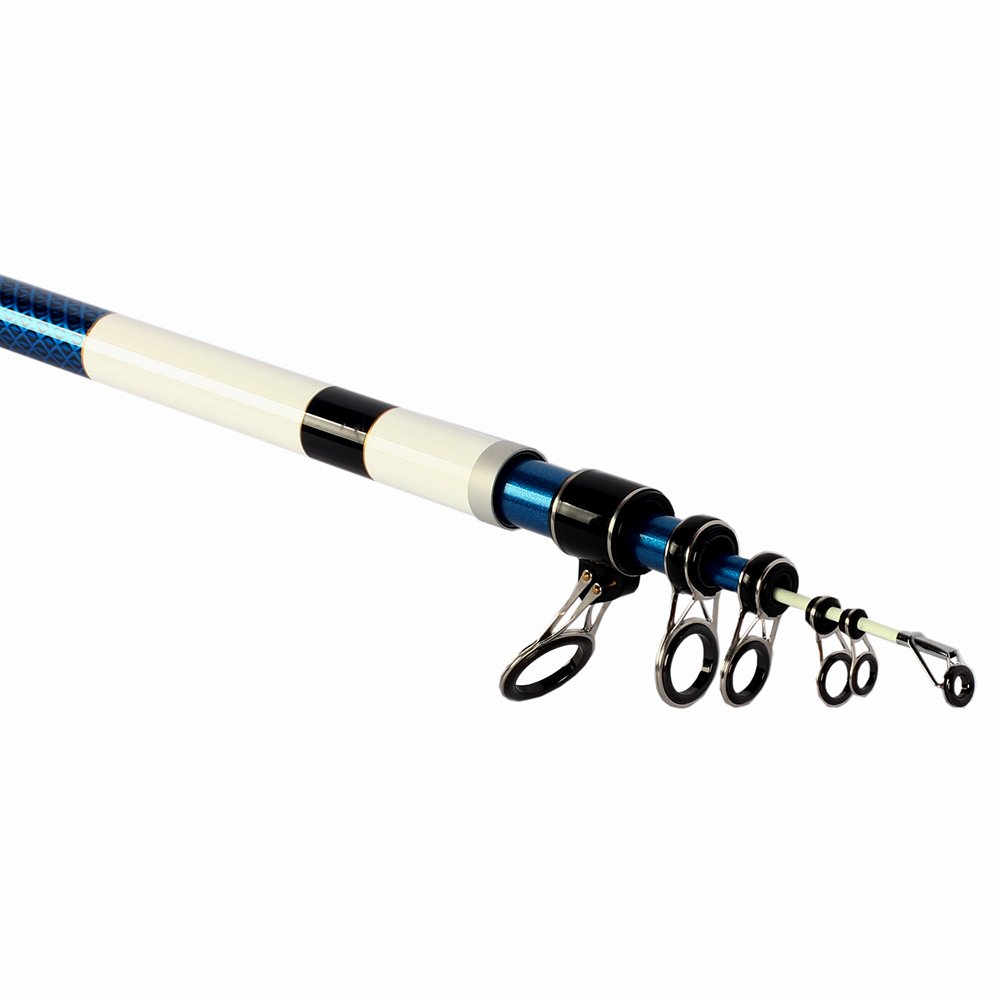 Storm Surf 5.5m 100-300g carbon Pole Telescopic Beach Rod Stiff Action Heavy Power Carbon Tele Surf Fishing Rod