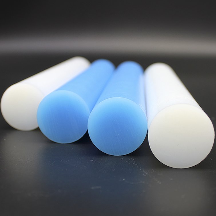 ZS Customized Length Round Solid Bar High Hard Plastic Rod/prices of uhmwpe