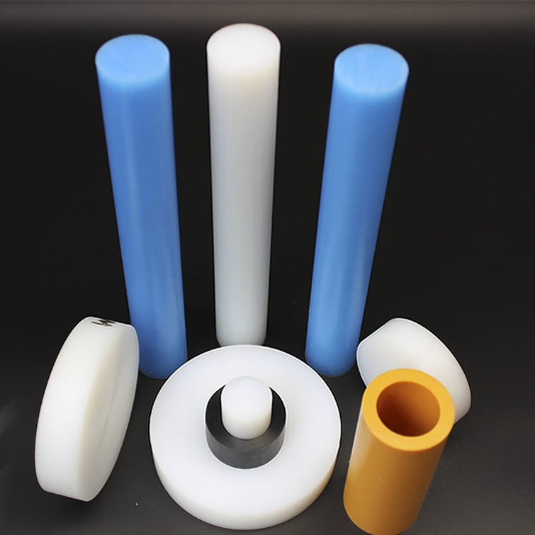 ZS Customized Length Round Solid Bar High Hard Plastic Rod/prices of uhmwpe