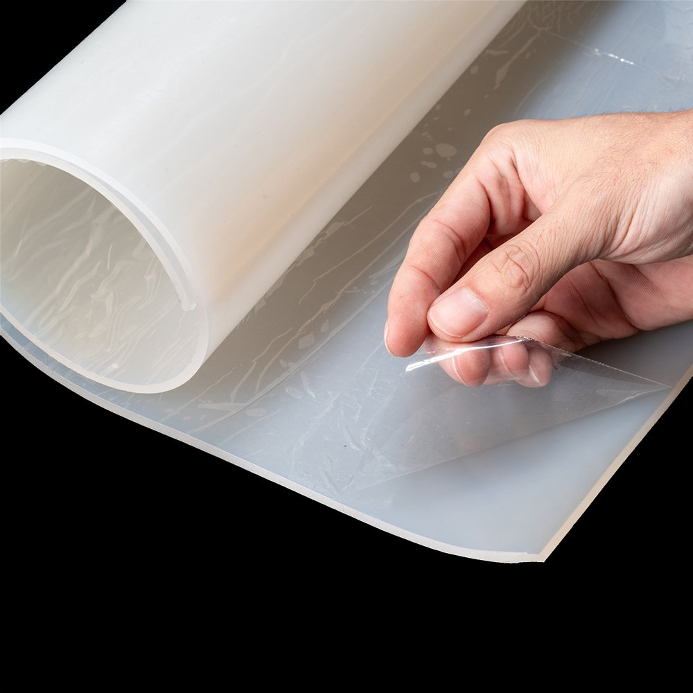 Custom Silicone Rubber Sheet Plate Mat White Clear Silicone Gasket Pad High Temperature Resistant Thick 0.5 1 2 3 4 5-20mm