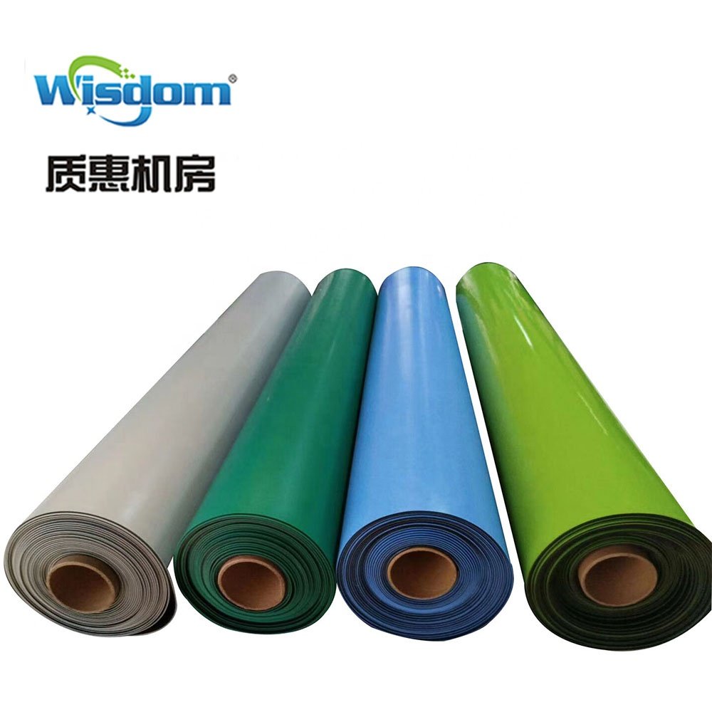 10 mm thickness Anti static desk pad esd rubber mat flooring tile