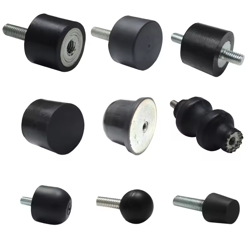 Anti Vibration Custom Pies De Goma Con Tornillo Rubber Shock Absorber Mounts Buffer Vibration Rubber Bumper Damper Feet