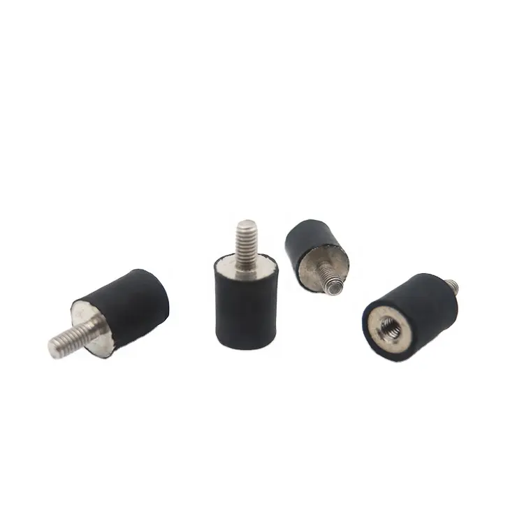Anti Vibration Custom Pies De Goma Con Tornillo Rubber Shock Absorber Mounts Buffer Vibration Rubber Bumper Damper Feet