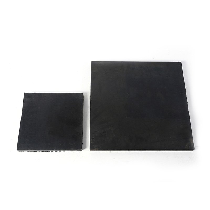 Custom Black Hard Rubber Bumper Shockproof and Durable for Industrial Use Includes Cutting and Moulding Processing Services